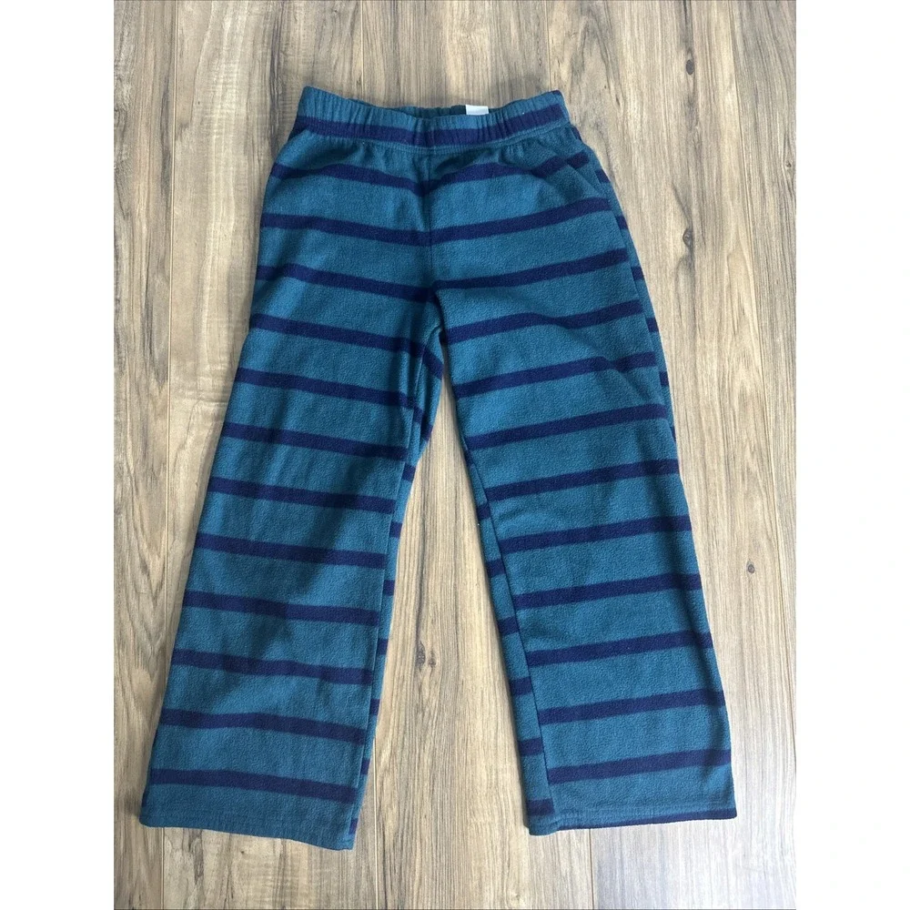 Eddie Bauer Boys Pajama Pants Small (7/8) Multicolored Soft Fleece